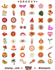 TEMP ARTE | GROOVY NAIL TATTOOS