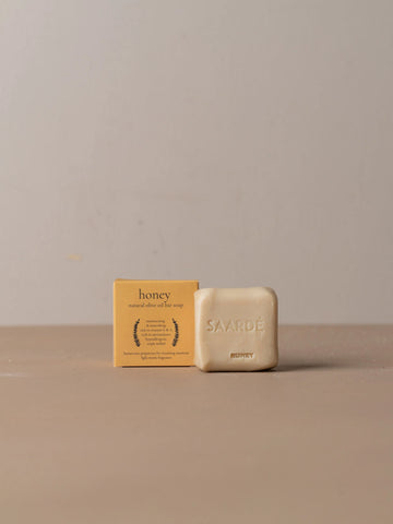 SAARDE | HONEY NATURAL OLIVE OIL BAR SOAP