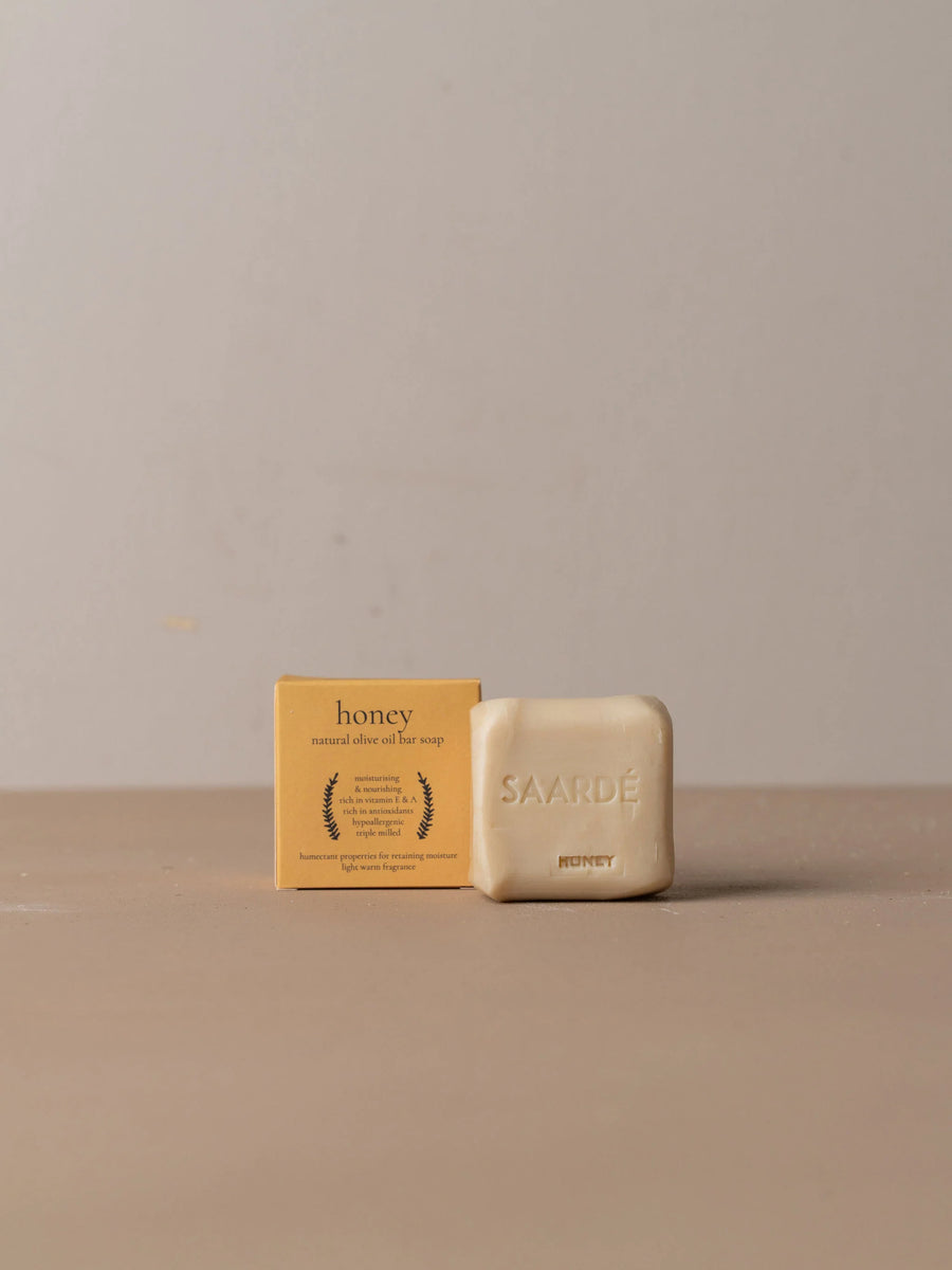 SAARDE | HONEY NATURAL OLIVE OIL BAR SOAP