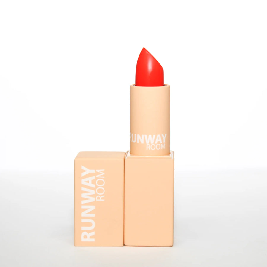 THE RUNWAY ROOM | ENTREPRENEUR - BOLD ORANGE MATTE LIPSTICK