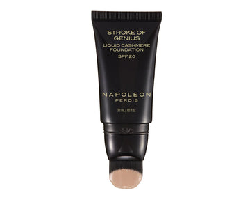 NAPOLEON PERDIS | STROKE OF GENIUS LIQUID CASHMERE FOUNDATION - LOOK 1