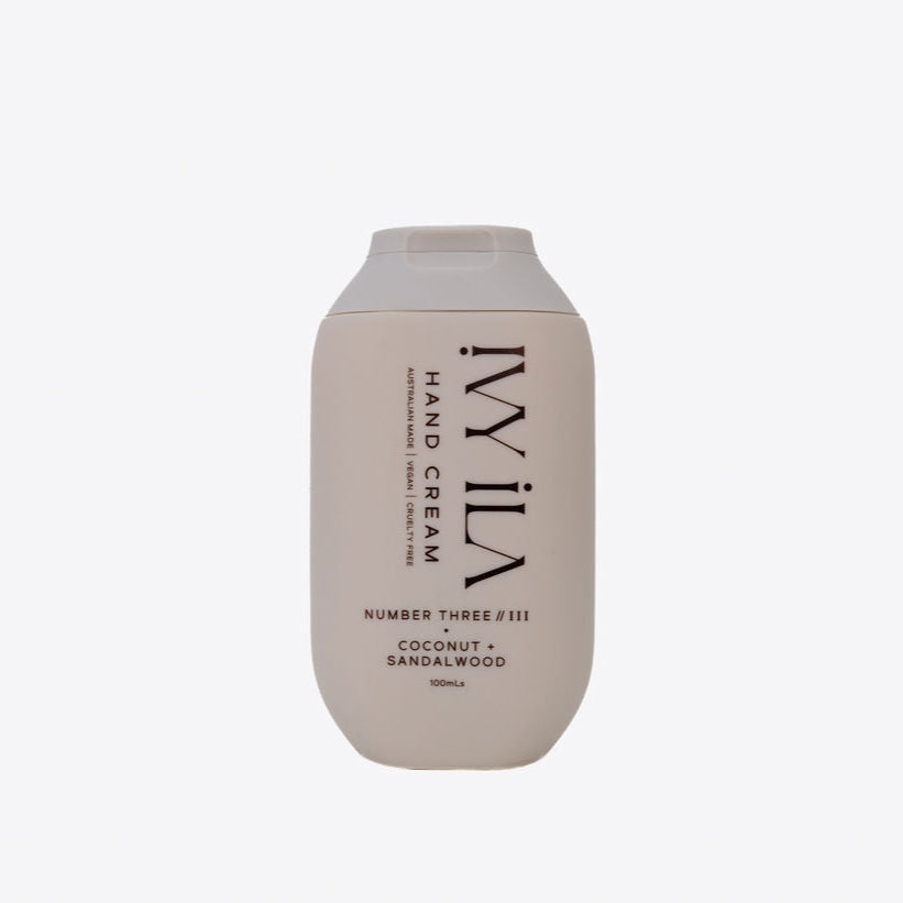 IVY ILA | NUMBER THREE // III | COCONUT + SANDALWOOD HAND CREAM