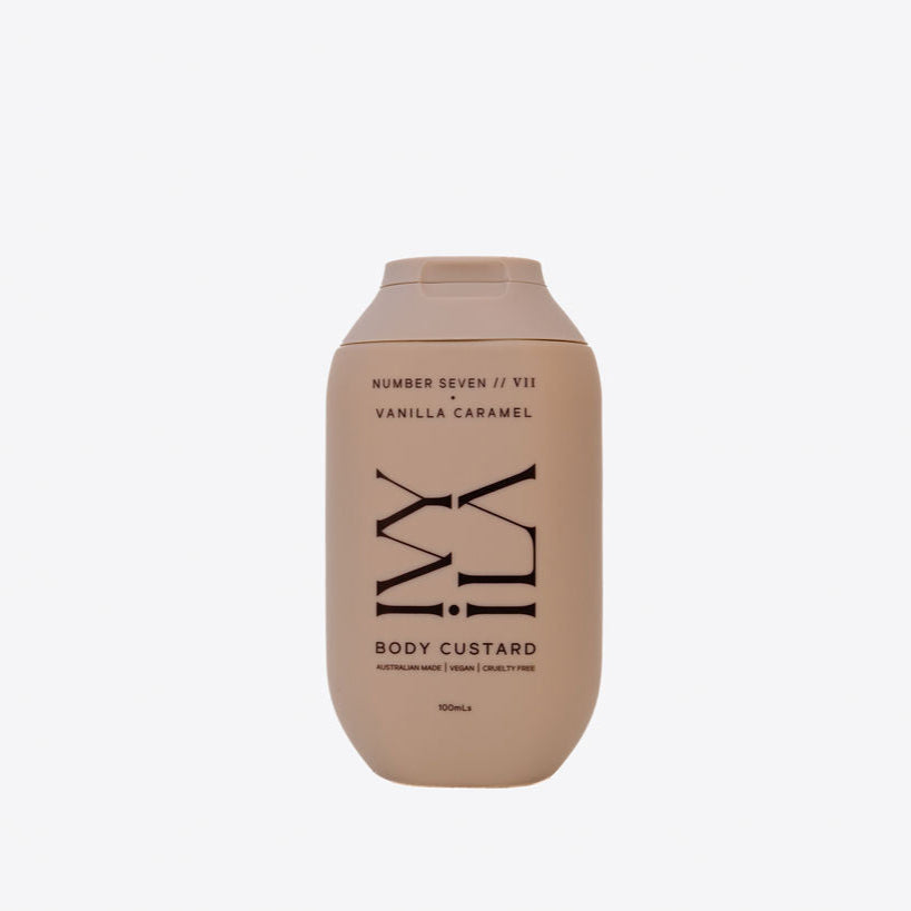 IVY ILA | NUMBER SEVEN // VII| VANILLA CARAMEL BODY CUSTARD