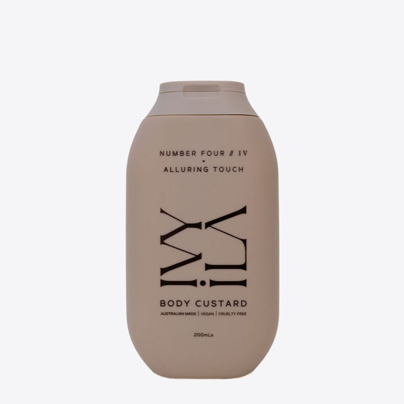 IVY ILA | NUMBER FOUR // IV | ALLURING TOUCH BODY CUSTARD