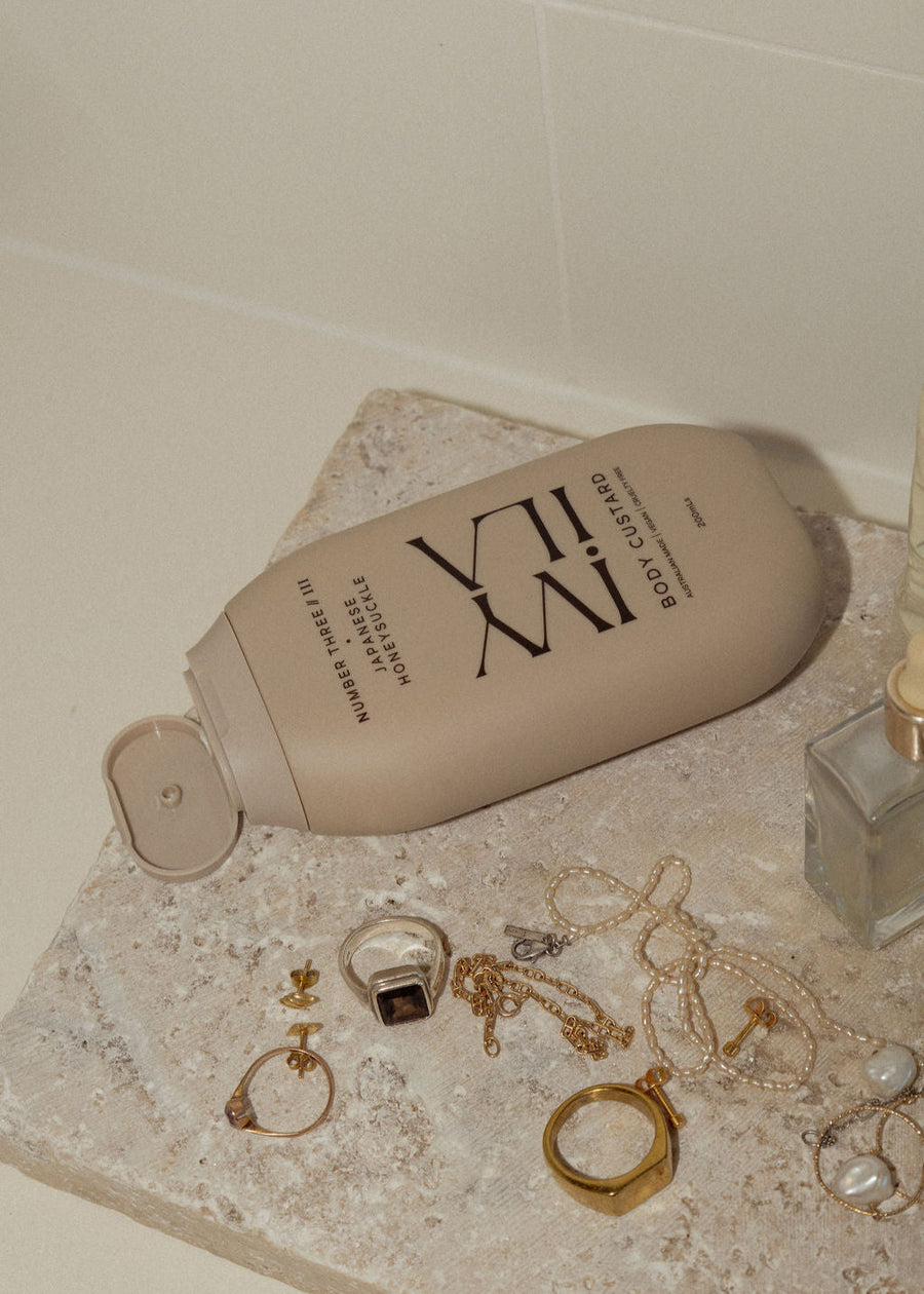 IVY ILA | NUMBER THREE // III | JAPANESE HONEYSUCKLE BODY CUSTARD