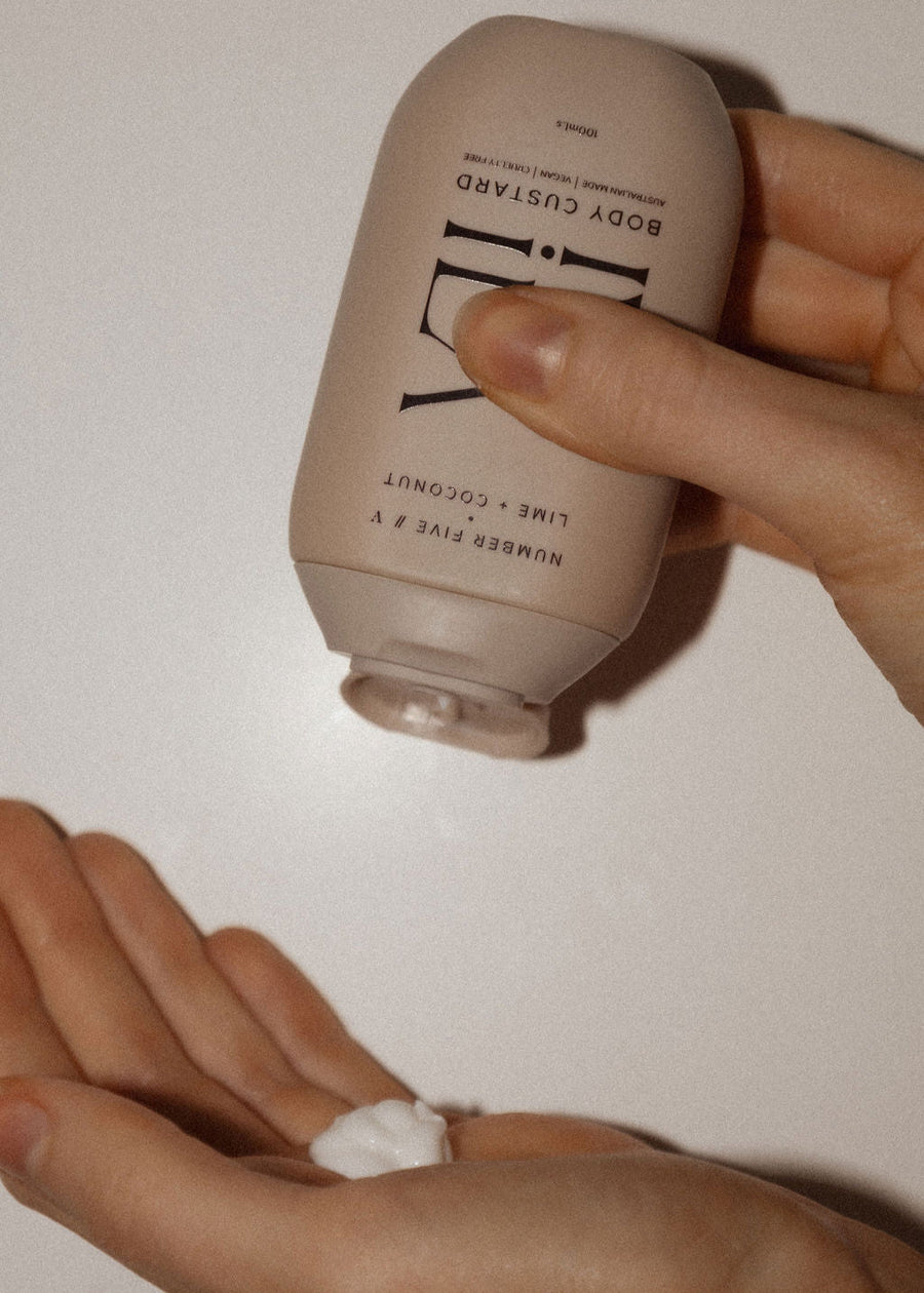 IVY ILA | NUMBER FIVE // V | LIME + COCONUT BODY CUSTARD