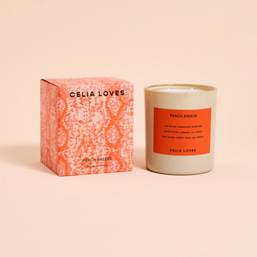 CELIA LOVES | XL CANDLE - PEACH BREEZE