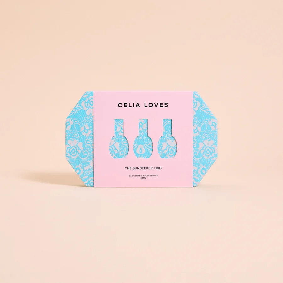 CELIA LOVES | THE SUN SEEKER - TRIO ROOM SPRAY SET