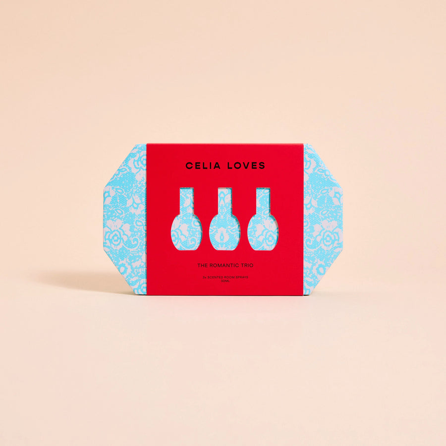 CELIA LOVES | THE ROMANTIC - TRIO ROOM SPRAY SET