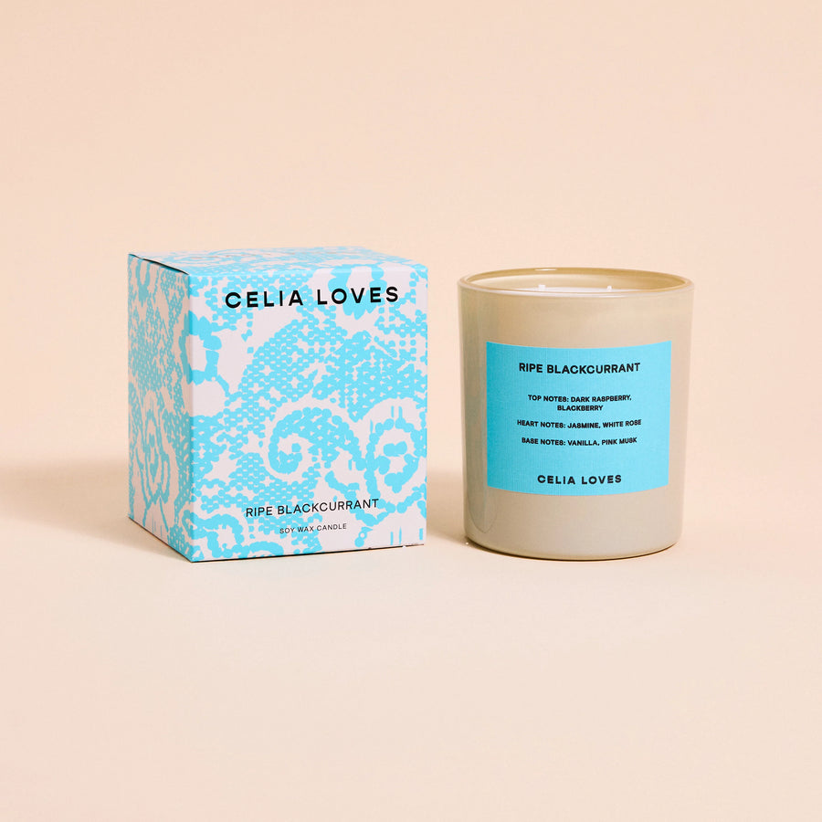 CELIA LOVES | XL CANDLE - RIPE BLACKCURRANT