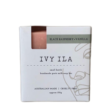 IVY ILA | BLACK RASPBERRY + VANILLA SOAP BAR