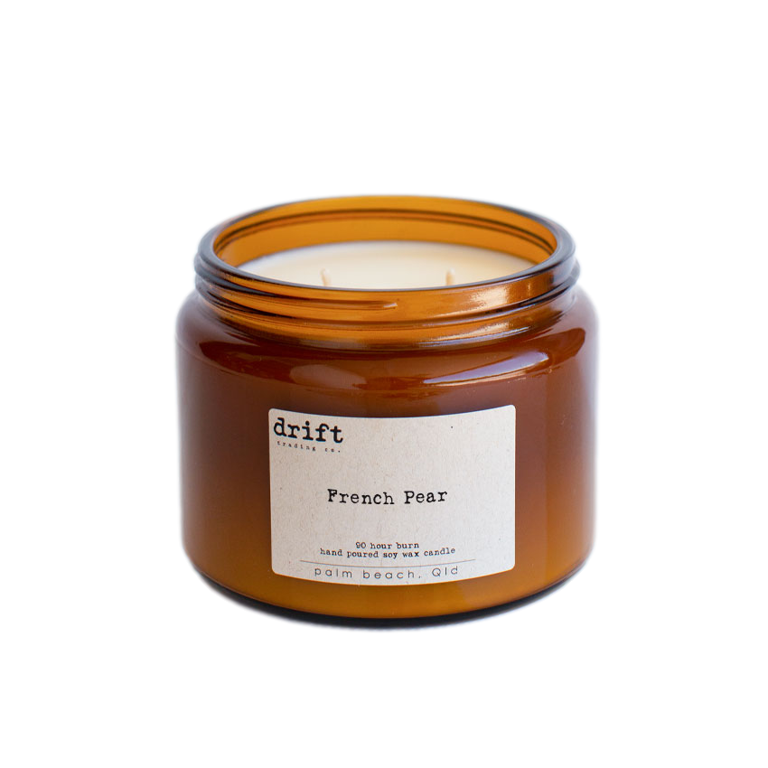 DRIFT TRADING CO | XL CANDLE - FRENCH PEAR
