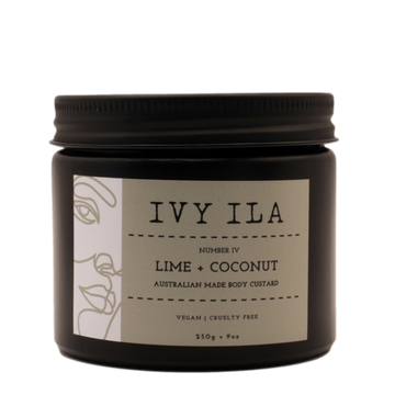 IVY ILA | NUMBER IV | LIME + COCONUT BODY CUSTARD