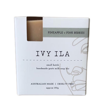IVY ILA | PINEAPPLE + PINK BERRIES SOAP BAR